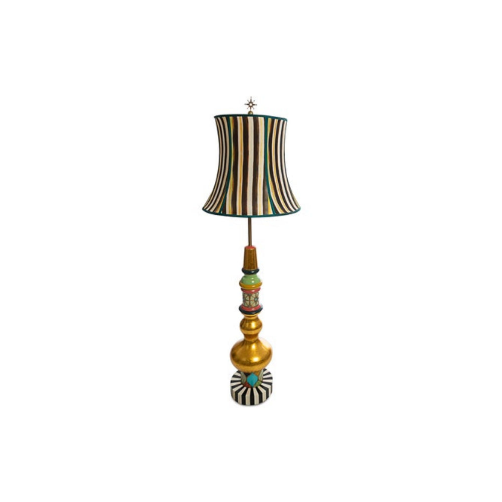 MacKenzie Childs Ogee Floor Lamp - Online Only