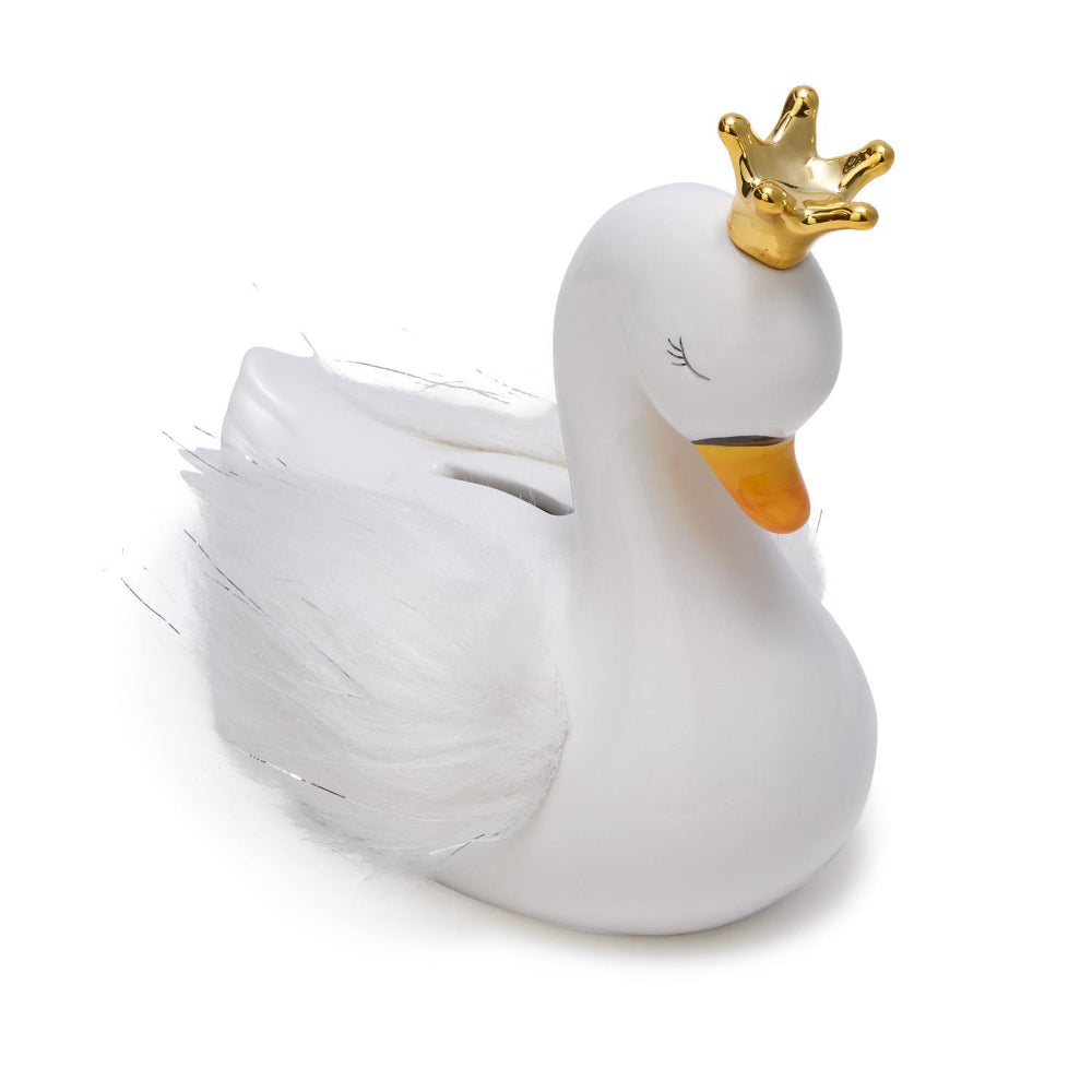 Two's Company Swan Money Bank