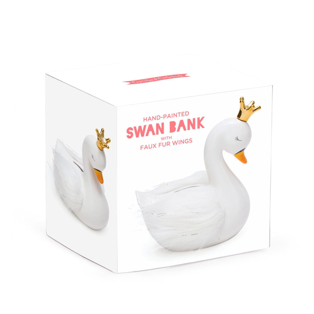 Two's Company Swan Money Bank