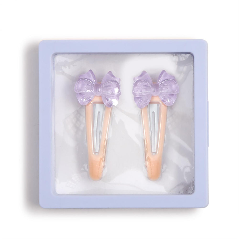 Two's Company Bow Hair Clips