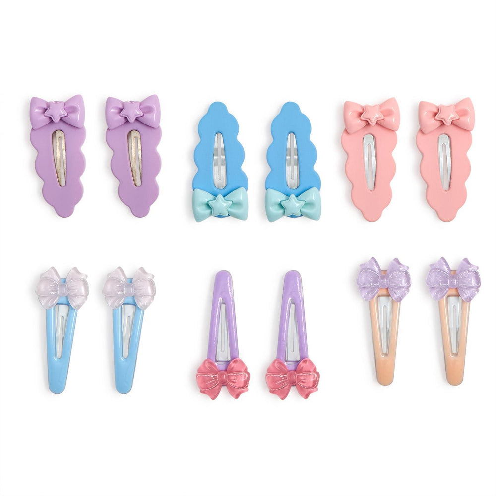 Two's Company Bow Hair Clips