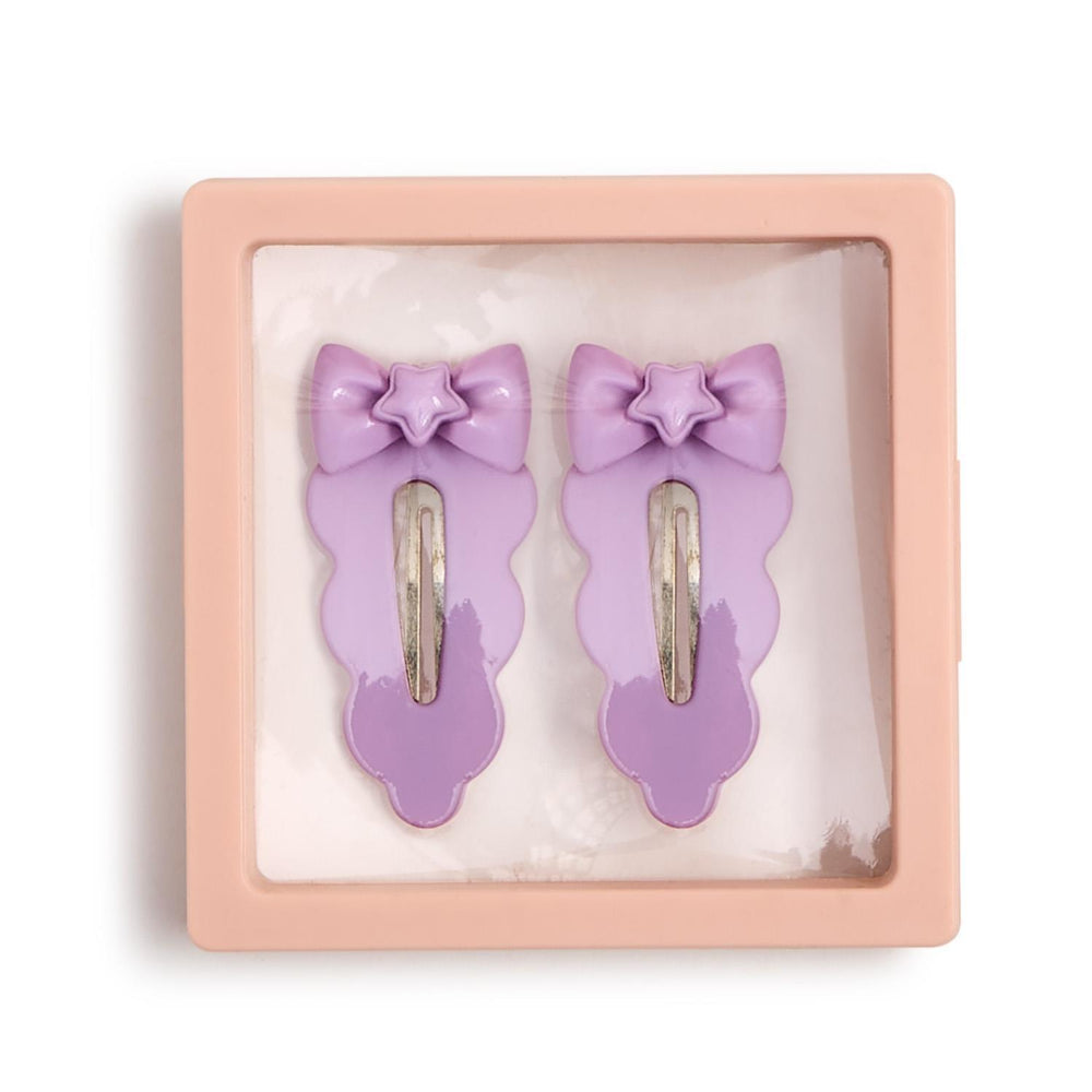 Two's Company Bow Hair Clips