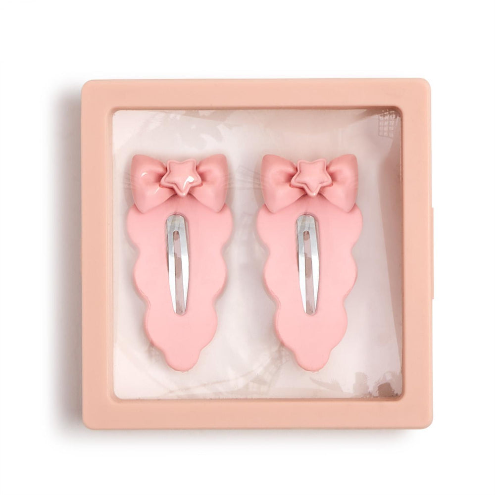 Two's Company Bow Hair Clips