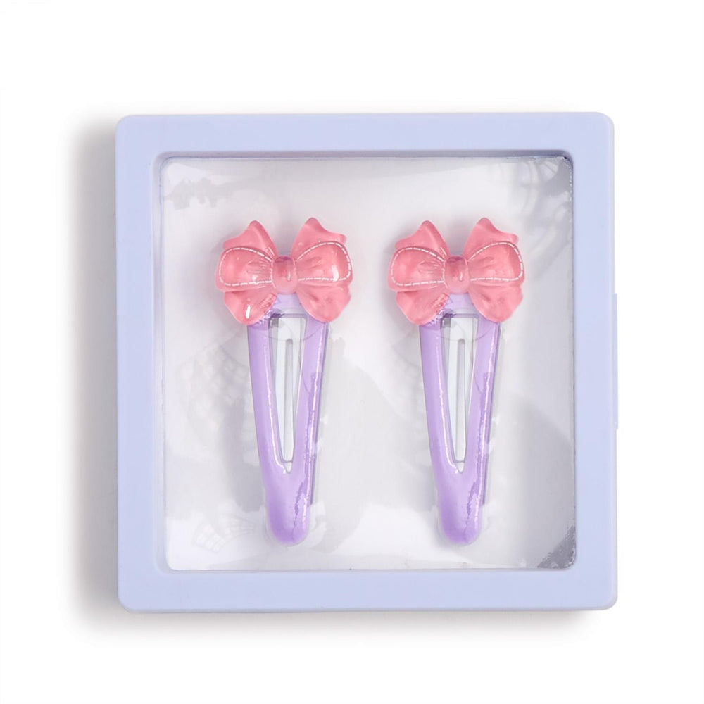 Two's Company Bow Hair Clips