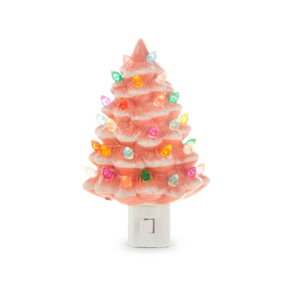 6" Vintage Tree Night Light