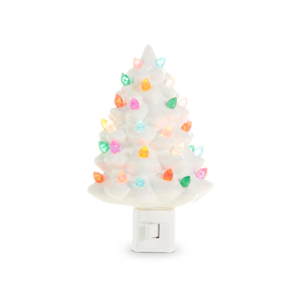 6" Vintage Tree Night Light