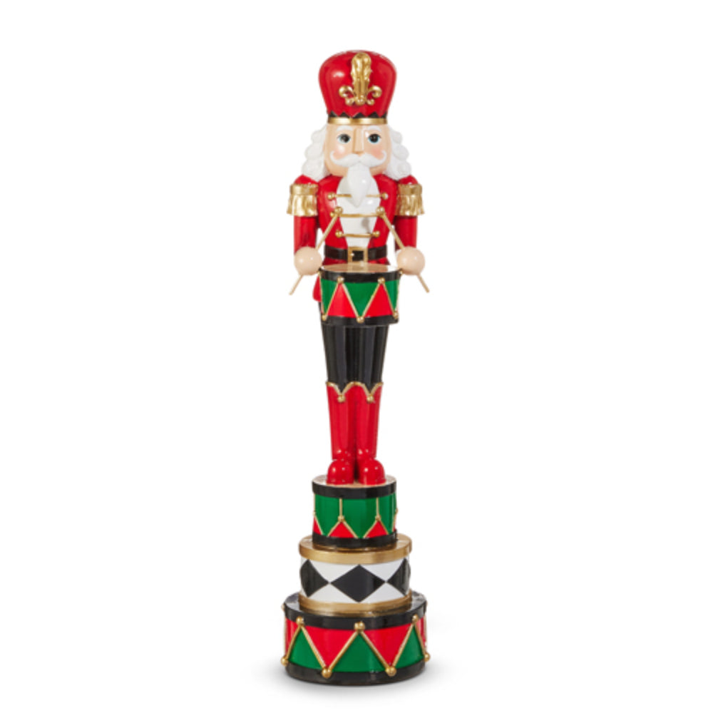 Raz Imports 18" Red, White, and Green Nutcracker