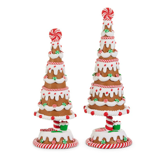 Raz Imports Gingerbread Trees
