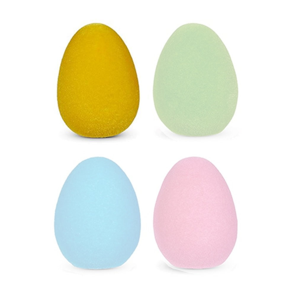 Raz Imports 7" Bright Flocked Egg