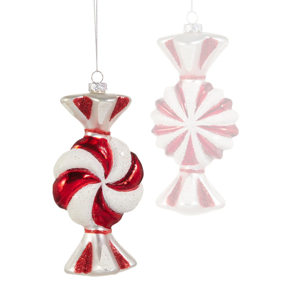 Raz Imports 5.5" Peppermint Candy Ornament