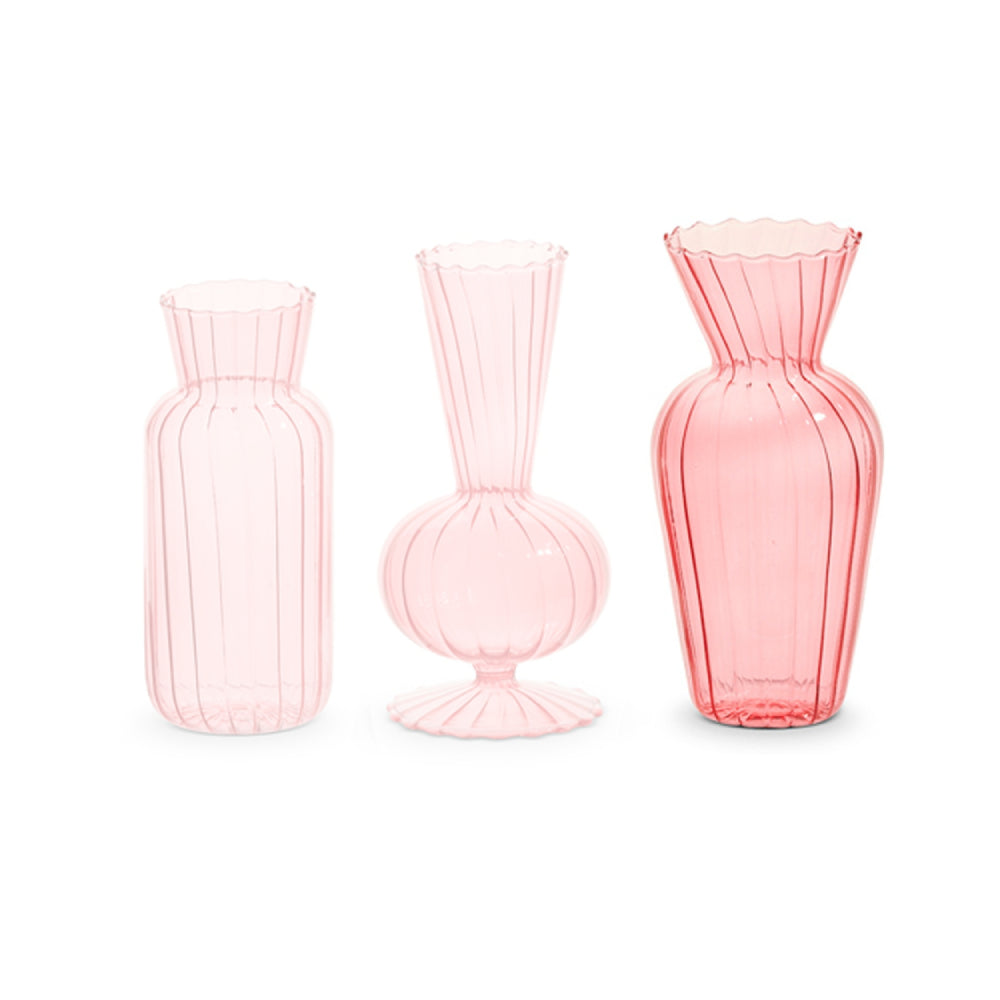 Raz Imports 6" Pink Vases