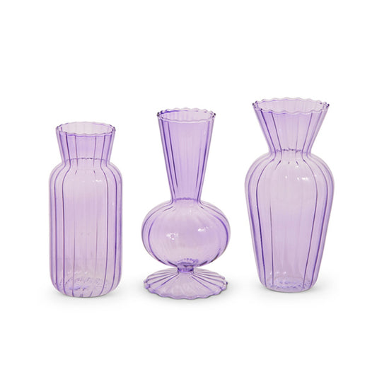 Raz Imports 6" Purple Vases