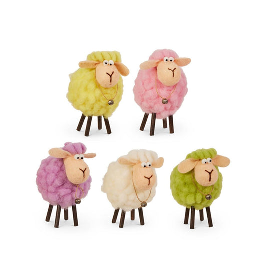 Raz Imports 6" Colorful Standing Sheep- Assorted