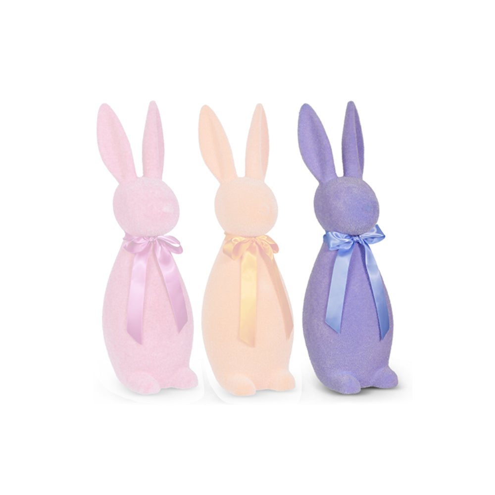 Raz Imports 27" Sherbet Flocked Bunny *IN STORE PICK UP ONLY*