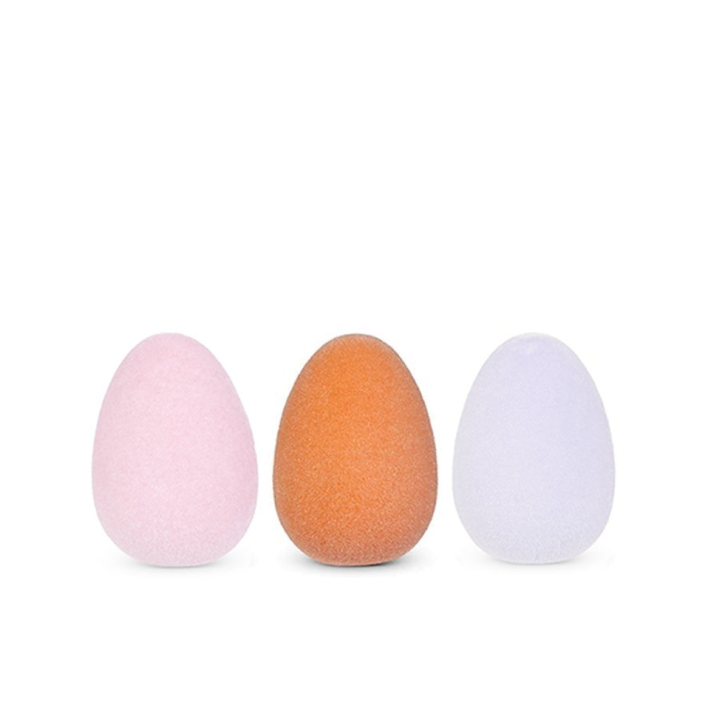 Raz Imports 8" Sherbet Flocked Egg