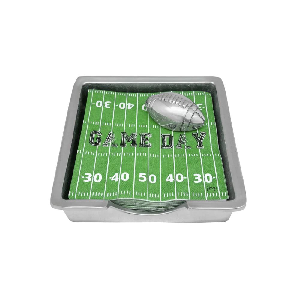Mariposa Football Napkin Box