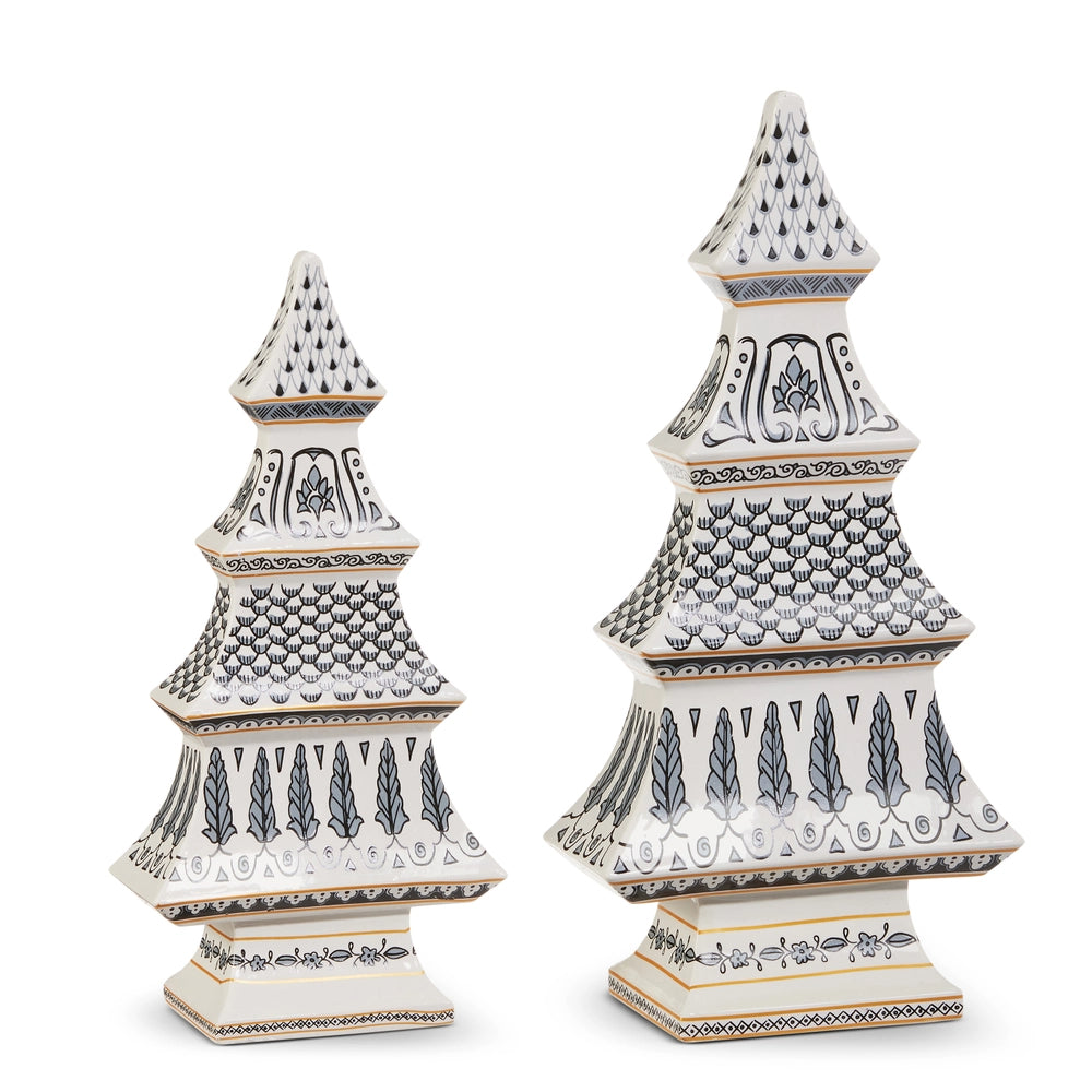 Raz Imports Black & Gold Chinoiserie Trees