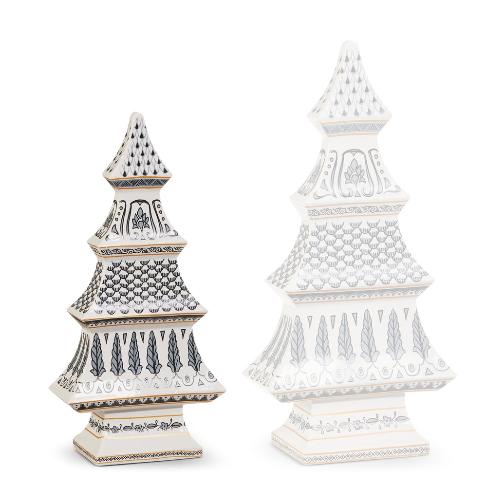 Raz Imports Black & Gold Chinoiserie Trees
