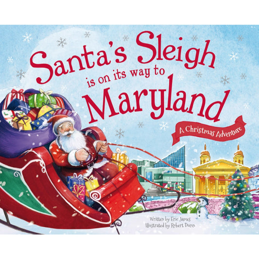 Santa's Sleigh is on it's way to Maryland Book