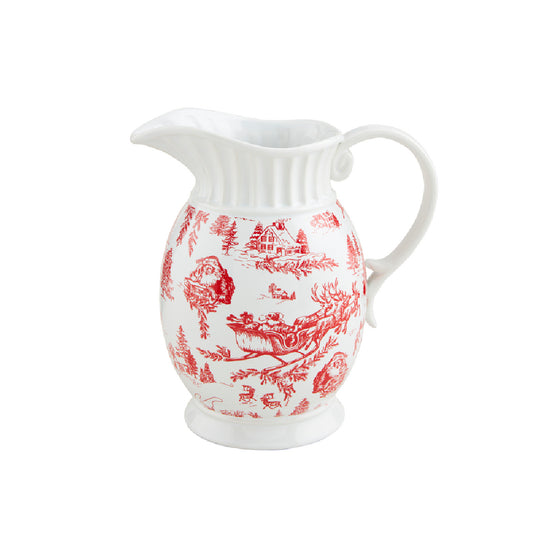 Mud Pie Tolie Ceramic Pitcher