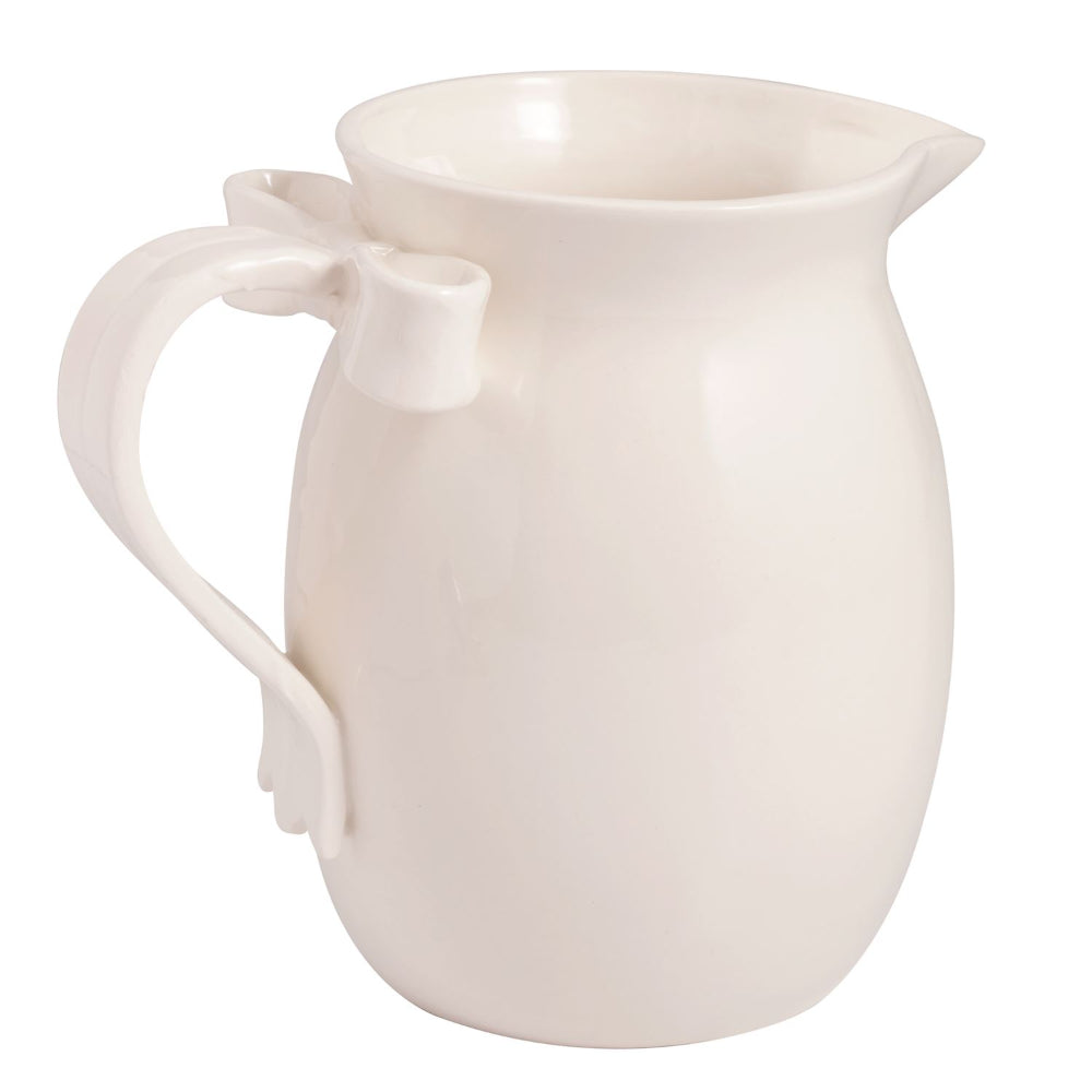 Mud Pie Bow Pitcher
