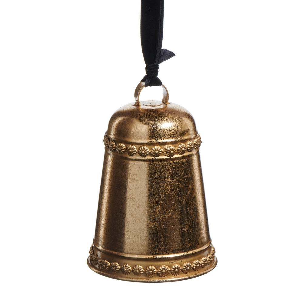Raz Imports 7" Gold Bell Ornament