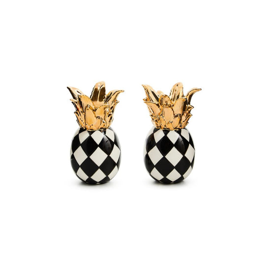 Mackenzie-Childs Pineapple Salt & Pepper Set