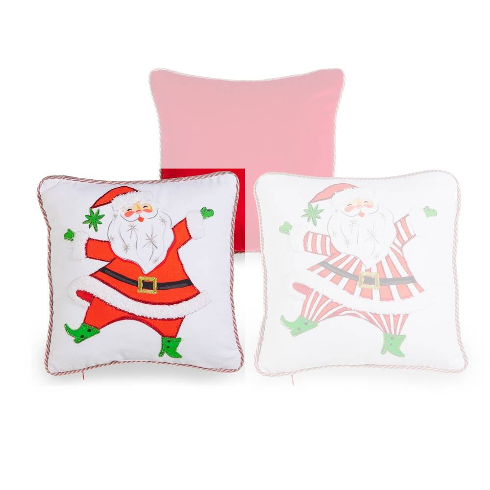 Raz Imports 12" Dancing Santa Pillow