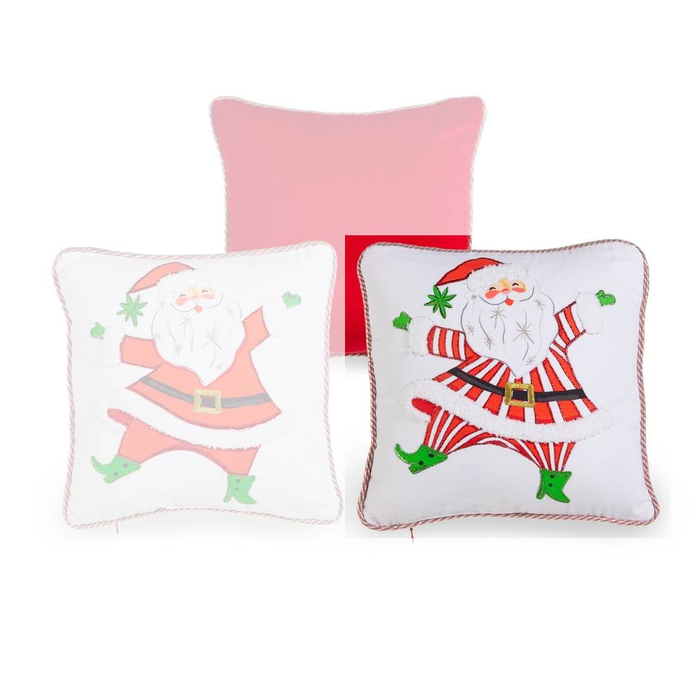 Raz Imports 12" Dancing Santa Pillow