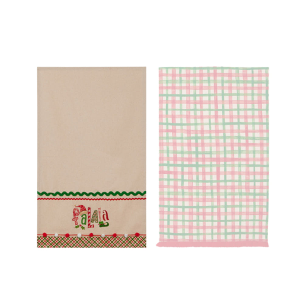 Raz Imports 26" Elf Spirit Falala Tea Towel