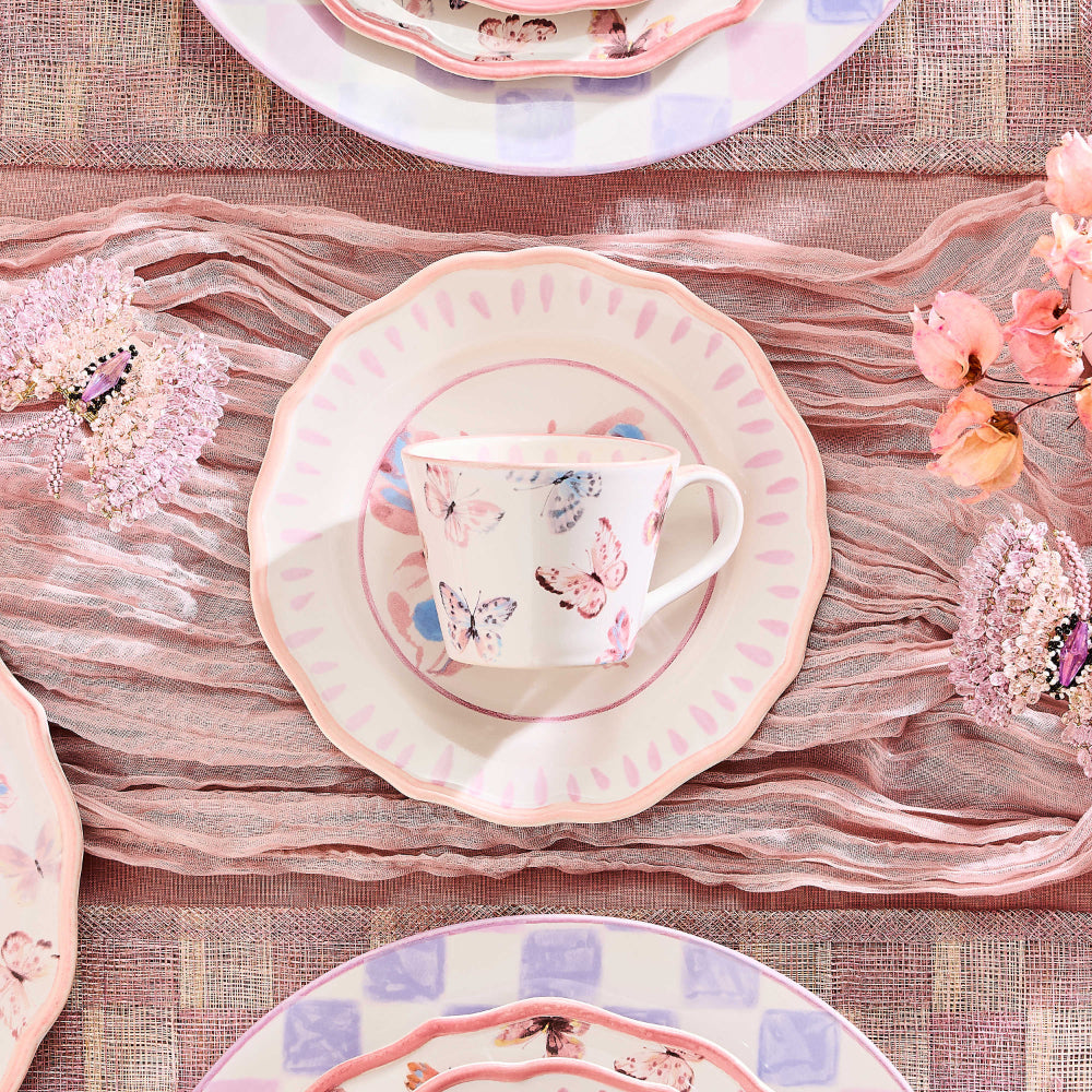 Mackenzie-Childs Butterfly Hill Mug