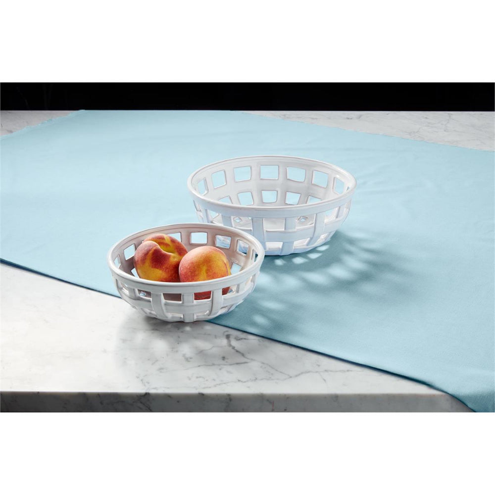Mud Pie Nested Basket Weave Bowls