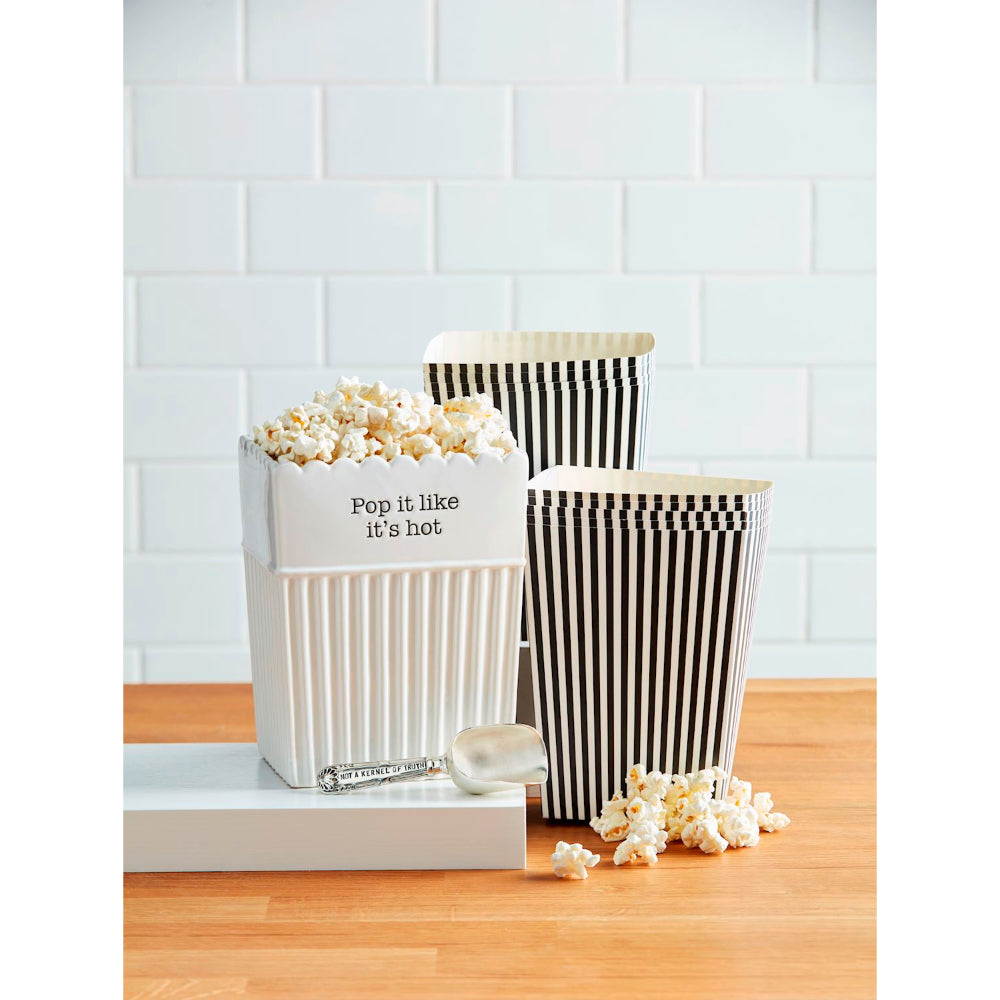 Mud Pie Popcorn Bucket & Bag Set