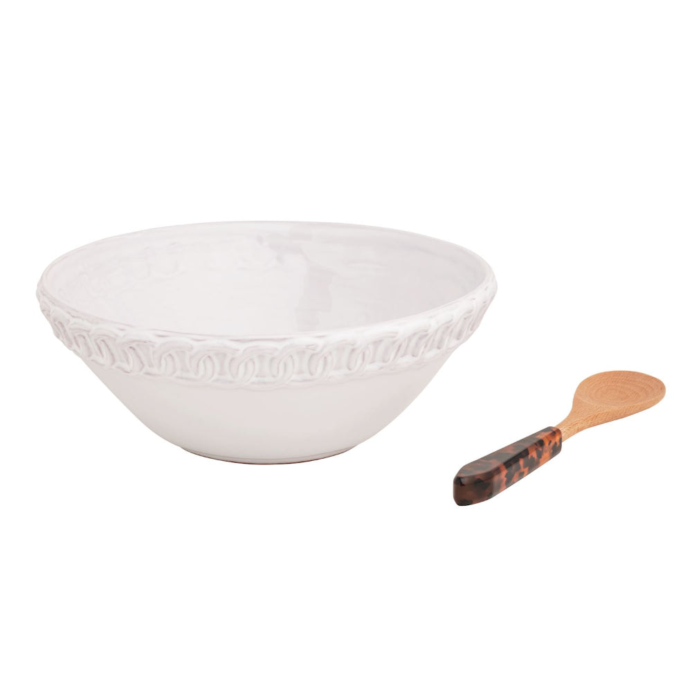 Mud Pie Ceramic Serving Bowl Set