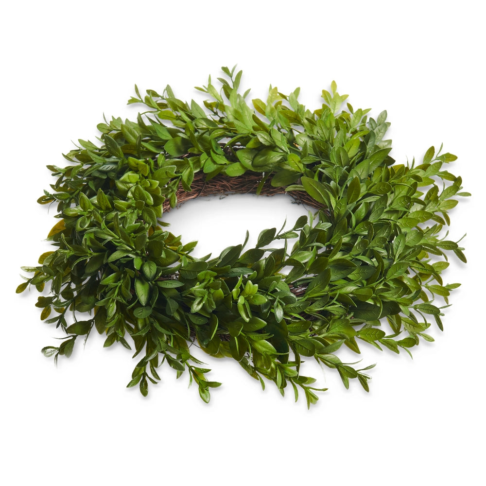 Raz Imports 12" Boxwood Candle Ring