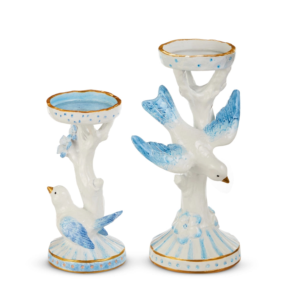 Raz Imports Bird Candle Holders - Set of 2