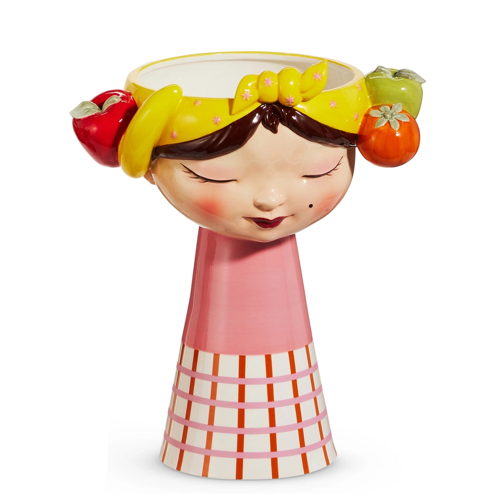 Raz Imports Girl Head Vase