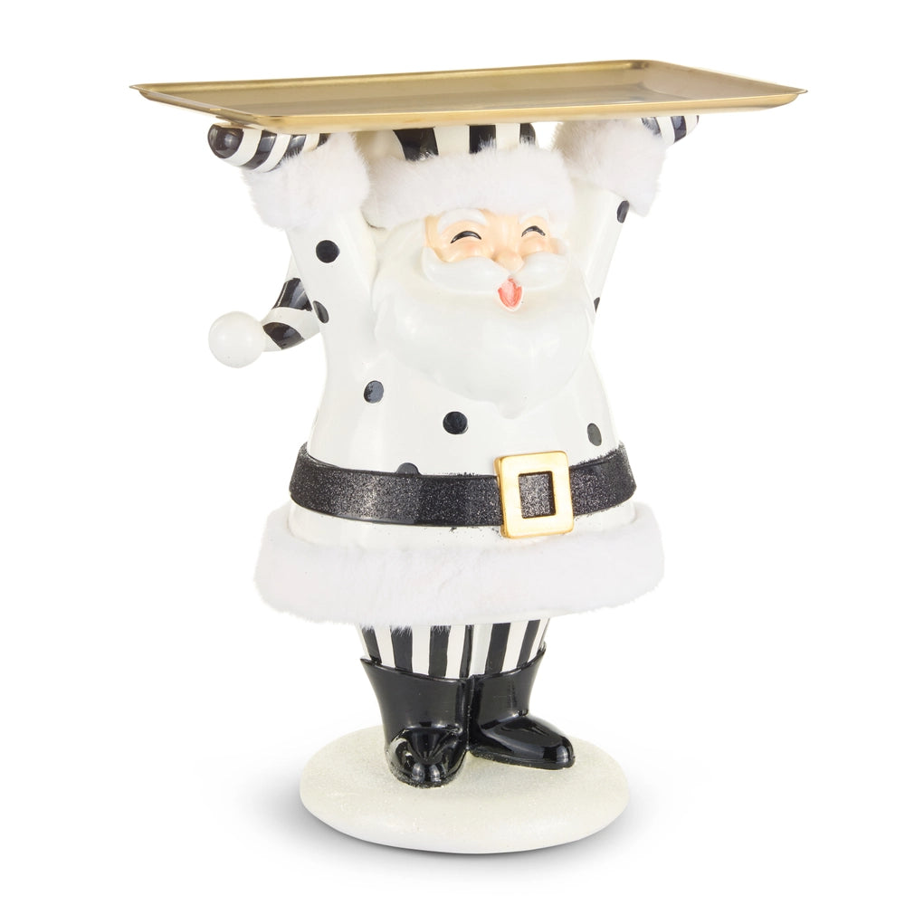 Raz Imports 16.5" Champagne Service Santa Butler