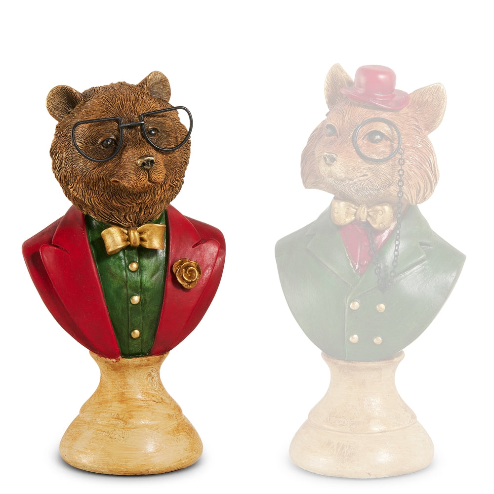 Raz Imports 8" Sophisticated Animal Bust