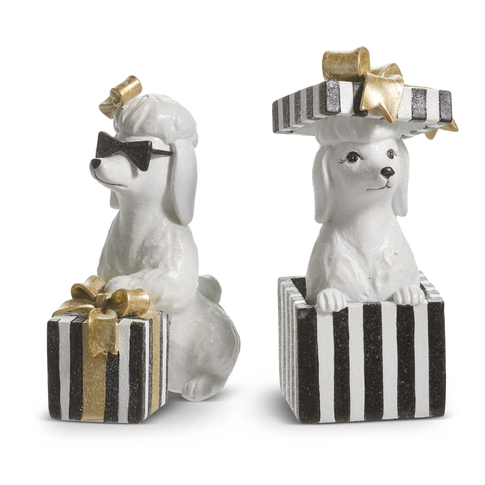 Raz Imports 6.5" Puppy Present