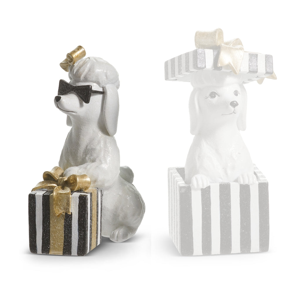 Raz Imports 6.5" Puppy Present