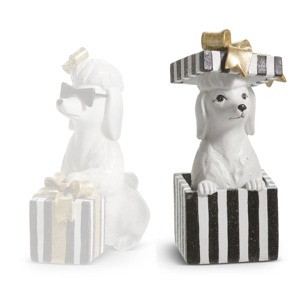 Raz Imports 6.5" Puppy Present