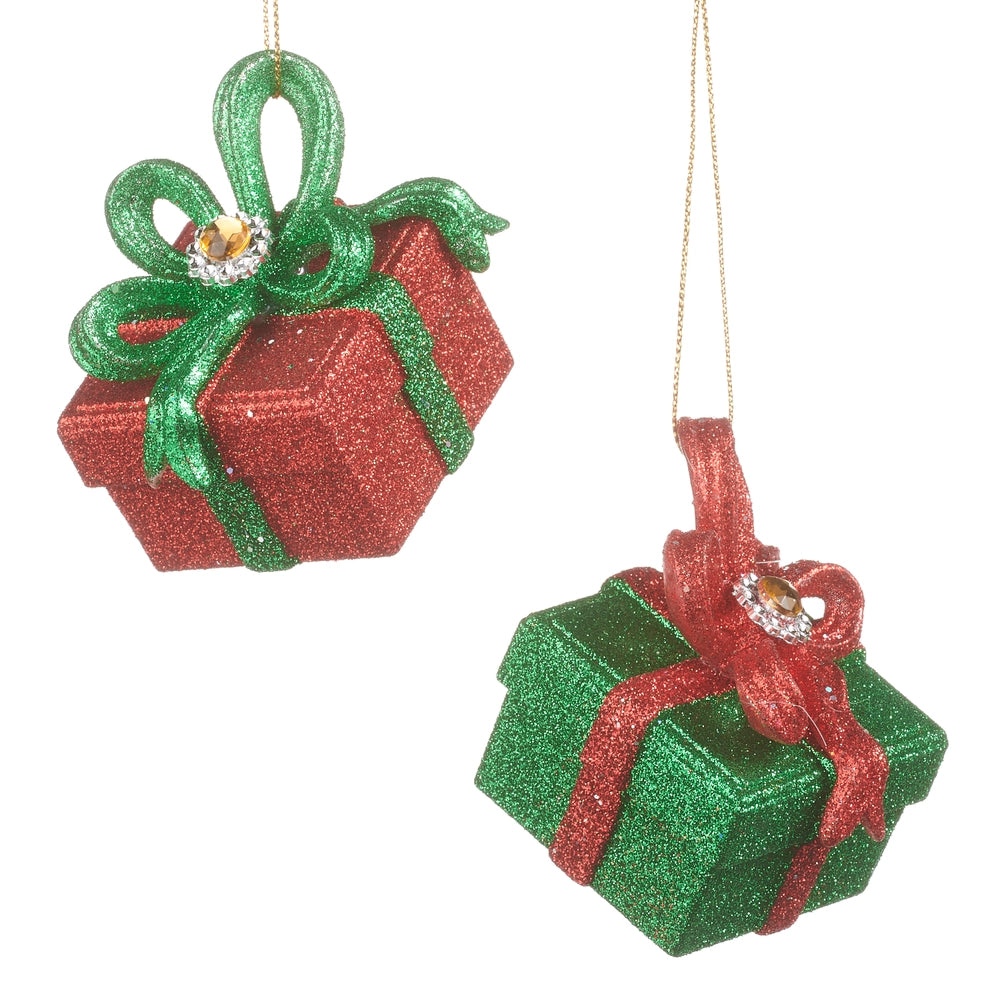 Raz Imports 2.25" Christmas Gift Ornament