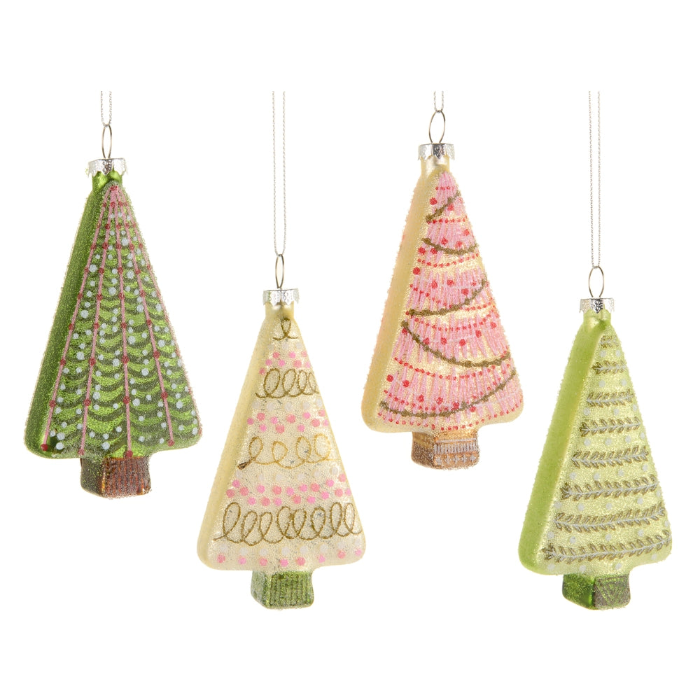 Raz Imports 4.25" Twinkle and Trim Cookie Ornament