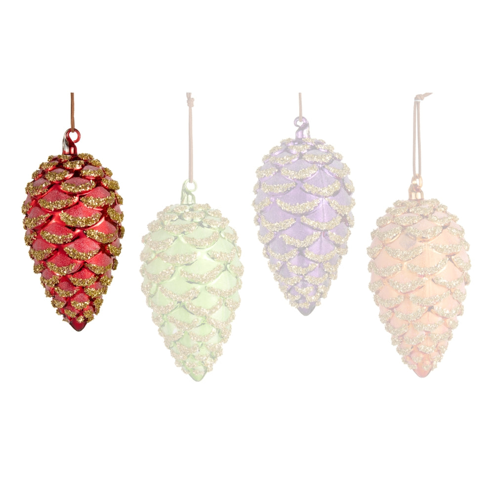 Raz Imports 7" Bright Pinecone Ornament