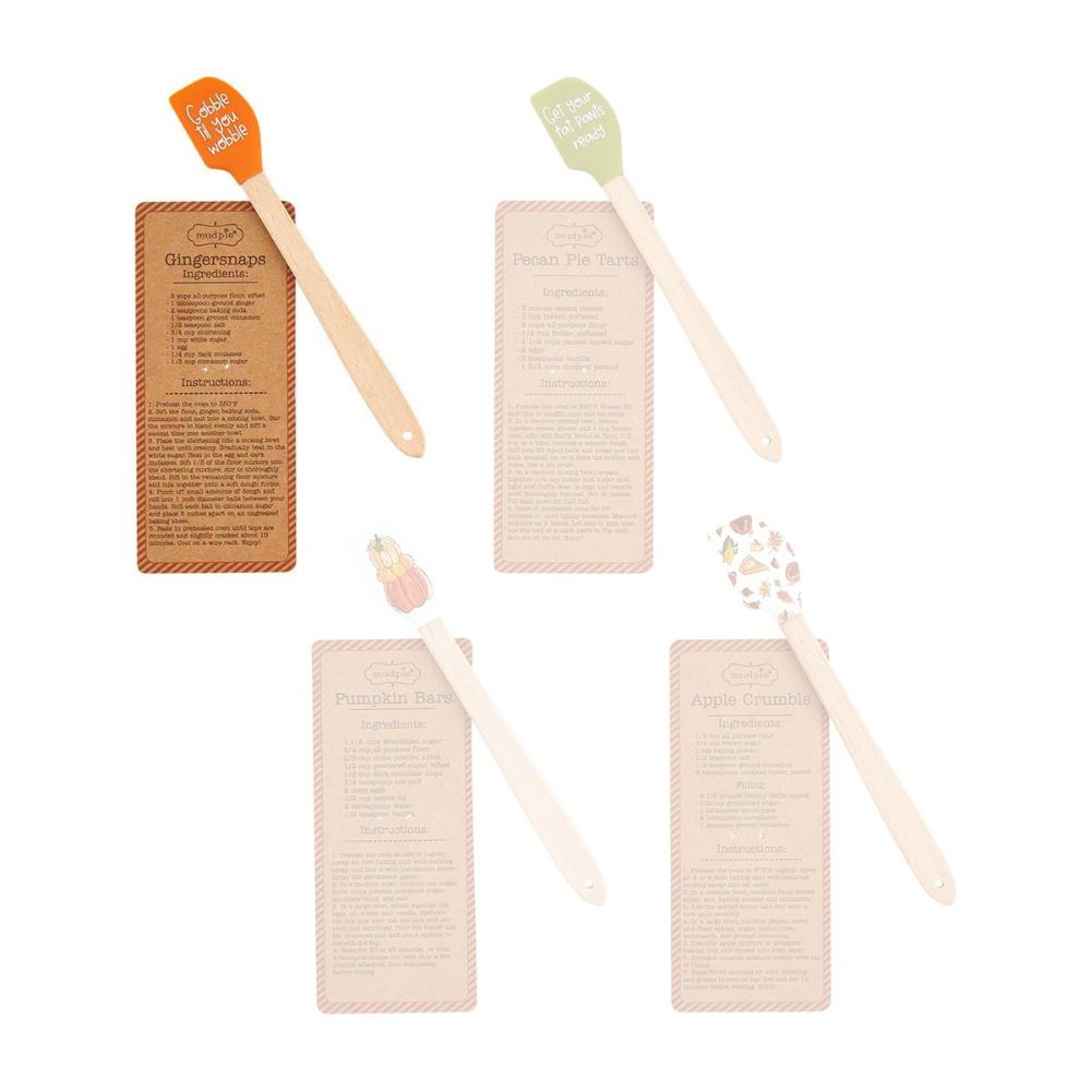 Mud Pie Fall Recipe Spatulas