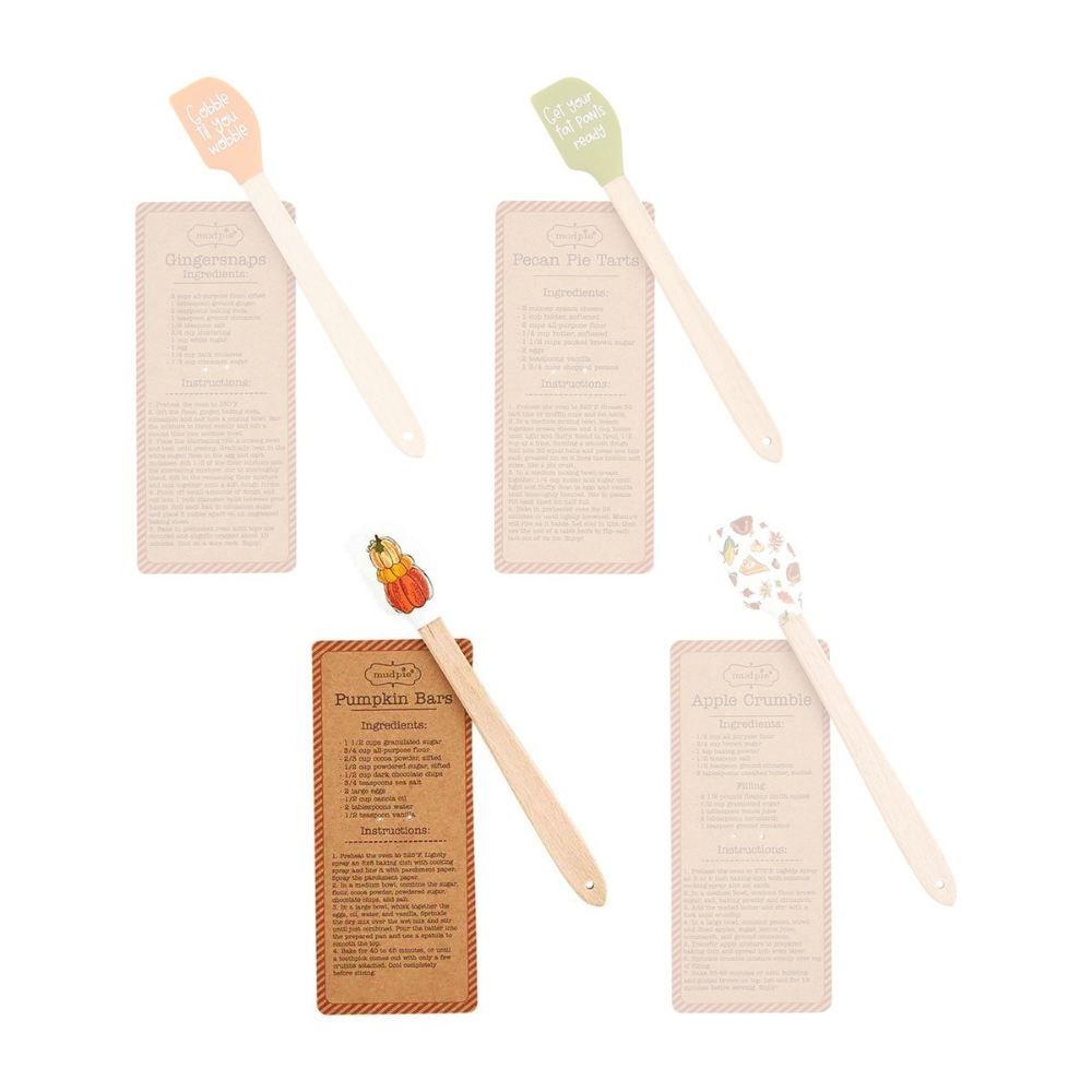 Mud Pie Fall Recipe Spatulas