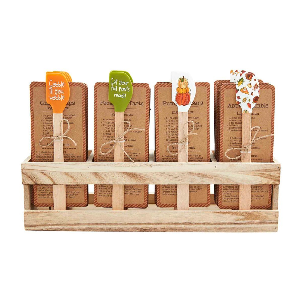 Mud Pie Fall Recipe Spatulas