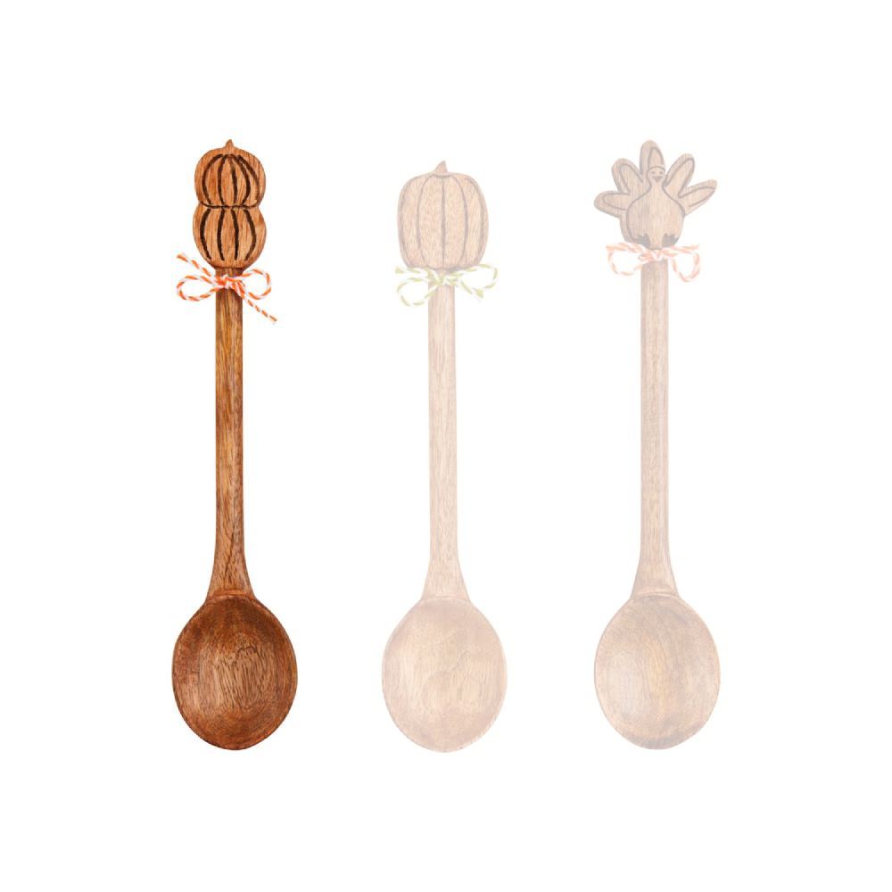 Mud Pie Thanksgiving Character Spoons