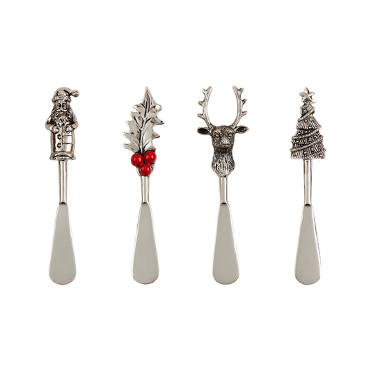 Mud Pie Christmas Metal Spreaders